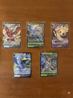 Lot Of 5 Pokemon V Cards NM - Image 1