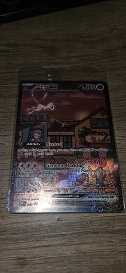 Mew EX 053 Scarlet & Violet Promo Holo Pokemon TCG Card LP-NM Condition - Image 4