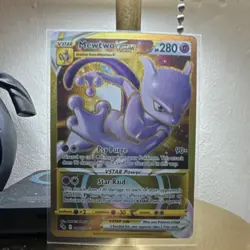 Mewtwo VSTAR 086/078 Pokemon GO Secret Rare Holo 280HP Pokemon TCG Card - Image 1