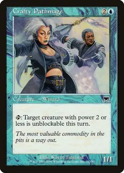 Crafty Pathmage 77 MTG NM - Onslaught - Image 1