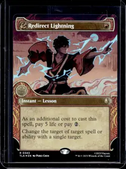 2025 Magic The Gathering MTG The Last Airbender Redirect Lightning #0343 - Image 1
