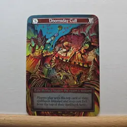 Doomsday Cult FOIL Elite Sorcery Contested Realm Gothic - Image 1