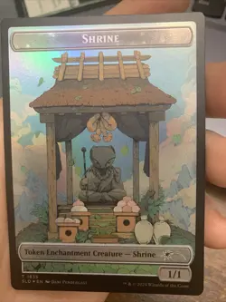 Shrine Foil Token 1835 Secret Lair SLD - 20 Ways to Win Commander - Image 1