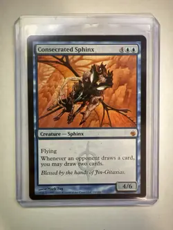 Magic the Gathering - Consecrated Sphinx - Mirrodin Besieged - Regular - NM - Image 1