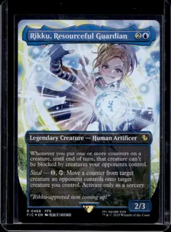 2025 Magic The Gathering Final Fantasy Rikku Resourceful Guardian #0468 - Image 1