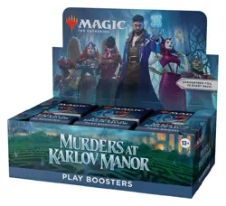 Magic The Gathering Murders at Karlov Manor Play Booster Box - 36 Play Boosters 195166248905 - Image 1