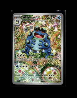 Seismitoad 105/086 SV: Black Bolt Pokemon Card NM - Image 1