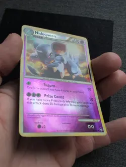 Pokemon TCG Nidoqueen HS-Triumphant 28/102 Reverse Holo Rare - Image 3