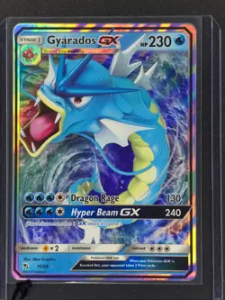 Gyarados GX #16/68 Pokemon Hidden Fates 2019 NM 🔥 - Image 3