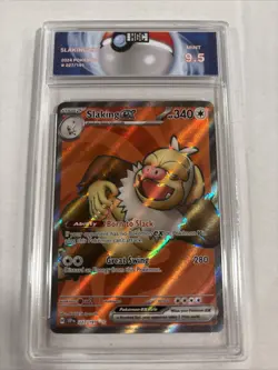 2024 Pokemon Slaking Ex #227 HGC 9.5 (sb5) - Image 1