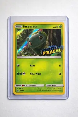 Bulbasaur - (Detective Pikachu Stamped) SM198 Promo SM Promos Pokemon TCG NM - Image 1