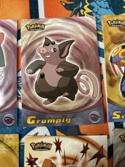 Topps 2003 Pokemon Advanced Non Foil Lot of 9. Kirlia Wynaut & more - Image 4