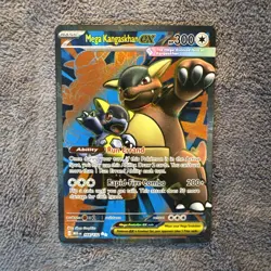 MEGA KANGASKHAN EX 2025 POKEMON MEGA EVOLUTION ULTRA RARE 164/132 Q1991 - Image 1