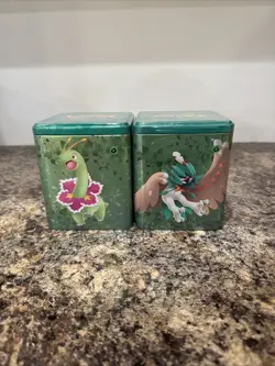 2022 Pokemon TCG GRASS Stacking Tin- Factory Sealed (3 Packs +Coin) - Image 1