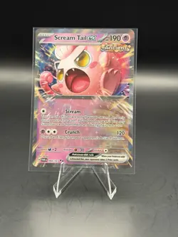 Pokemon TCG Twilight Masquerade Scream Tail ex 94/167 Double Rare Pack Fresh - Image 1