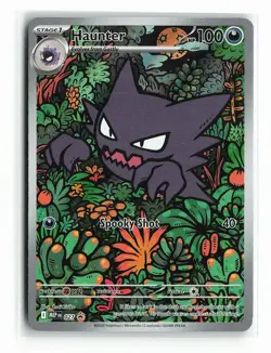 Pokemon Mega Evolution Battle Deck Black Star Promo #027 Haunter - Image 1
