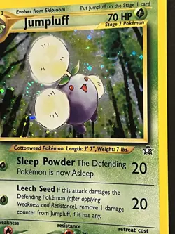 2000 Pokemon Neo Genesis Holo Lot Of 3 Azumarill Kingdra Jumpluff - Image 3