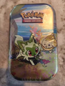 Pokemon Scarlet & Violet Paldea Friends Mini Tins [ FULL SET] Factory Sealed - Image 5