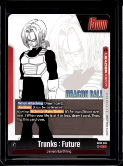Dragon Ball Super Fusion World Trunks: Future Awaken #SB02-001 - Image 2