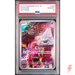 PSA 10 Drowzee AR 086/078 SV1V Violet ex - Pokemon Card Japanese 2023 - Image 1