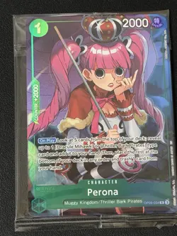 One Piece Perona OP09-034 Illustration Box Vol. 4 Promo Holo Sealed - Image 1
