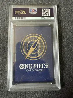 One Piece CCG Shanks OP09-004 SR Foil Emperors In The New World English PSA 10 - Image 2