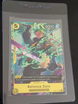 One Piece Day Dallas Promo Roronoa Zoro NM #113 OP7-113 - Image 1