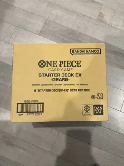 New Sealed One Piece CCG Starter Deck EX: Gear 5 - ST21 6x Lot Case English ENG - Image 1