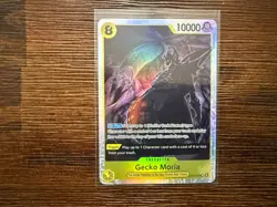 ONE PIECE TCG Gecko Moria SR Super Rare OP14-104 The Azure Sea's Seven English - Image 1