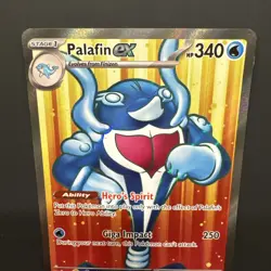 Palafin ex 193/167 Sv06: Twilight Masquerade Ultra Rare Pokemon TCG Card - Image 3