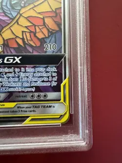 Moltres Zapdos Articuno GX Full Art Promo Hidden Fates Pokemon Card PSA 9 - Image 5