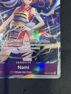 Nami (Premium Card Collection -Best Selection Vol. 4-) OP09-070 GENGAR NAMI! (2) - Image 5
