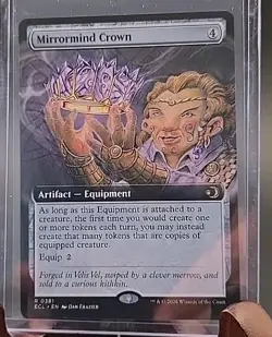Mirrormind Crown (Extended Art) Lorwyn Eclipsed MTG Regular Near Mint - Image 3
