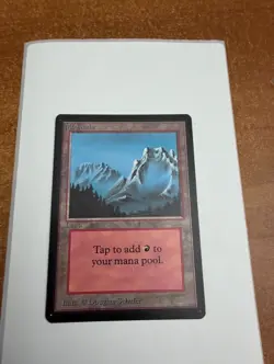 Mountain (B) Limited Edition - Beta Edition Normal MTG - Image 1