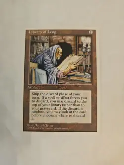 Mtg 4th Edition Library Of Leng (Never Played) - Image 1