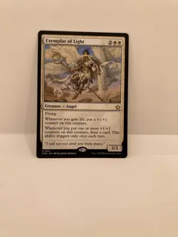 MTG Exemplar of Light #11 - Foundations FDN Near Mint Magic the Gathering - Image 1