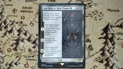 One Ring to Rule Them All - Lord of the Rings - 102 - #Near Mint - Image 1