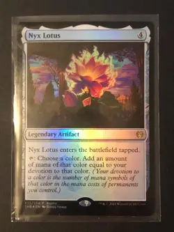 MTG Nyx Lotus Foil SP 235 Promo Theros Beyond Death NM - Image 1