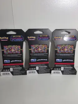 (LOT of 3 )Pokemon TCG Mega Evolution Phantasmal Flames Sleeved Booster Pack NEW - Image 3