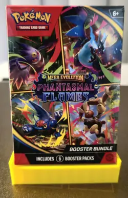 Pokemon TCG Mega Evolutions Phantasmal Flames Booster Bundle Sealed New - Image 1