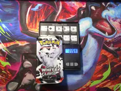 Very Heavy! 22.64g Pokemon TCG SV10.5 White Flare Booster Pack Sealed! - Image 1