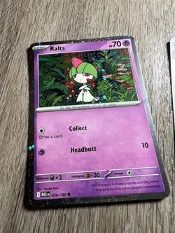 Pokemon Kirlia, Ralts & Riolu Mega Evolution Cosmo Holo Promo set Lunchbox Tin - Image 4