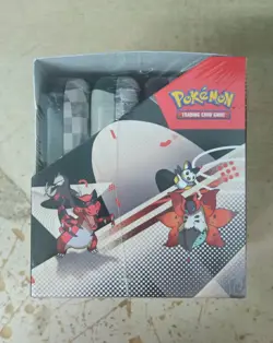 Pokemon Black Bolt White Flare Unova Mini Tin Display Box 8 Tins SEALED - Image 4