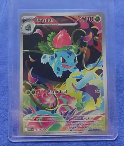 Pokemon TCG - Mega Evolution - Bulbasaur Ivysaur Venusaur IR SIR Connecting Art! - Image 4