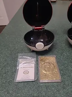 1999 Burger King Pokemon Ball 23K Gold-Plated Full Set (Missing Plastic Stands) - Image 4