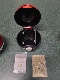 1999 Burger King Pokemon Ball 23K Gold-Plated Full Set (Missing Plastic Stands) - Image 5