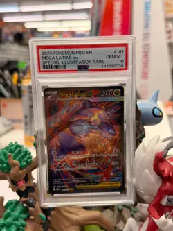 2025 Pokemon Mega Latias ex Mega Evolution SIR 181/132 PSA 10 - Image 1