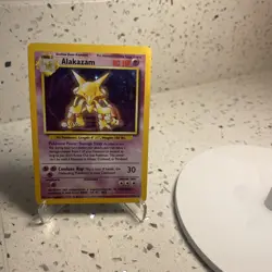 Pokemon - Alakazam 1/102 - 4th print - Holo - LP 1999-2000 - WOTC Vintage 🧠✨ - Image 1