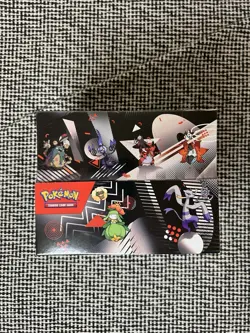 Pokemon Unova Black Bolt & White Flare Mini Tin Display Box 8 Sealed Tins - Image 1
