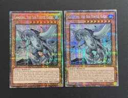 2025 YUGIOH MP25 1ST ED STARLIGHT RARE GAMECIEL SEA TURTLE KAIJU X2 NM - Image 1